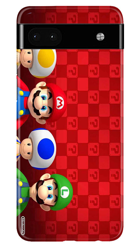 Mario Mobile Back Case for Google Pixel 6a (Design - 299)