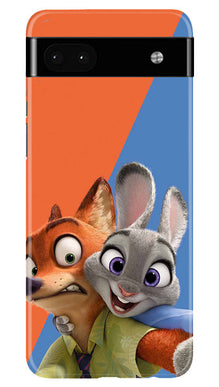 Cartoon Mobile Back Case for Google Pixel 6a (Design - 306)