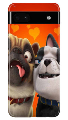 Dog Puppy Mobile Back Case for Google Pixel 6a (Design - 310)