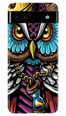 Owl Mobile Back Case for Google Pixel 6a (Design - 318)