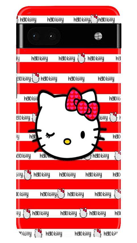 Hello Kitty Mobile Back Case for Google Pixel 6a (Design - 323)