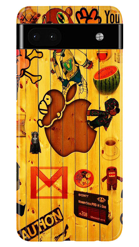 Wooden Texture Mobile Back Case for Google Pixel 6a (Design - 326)