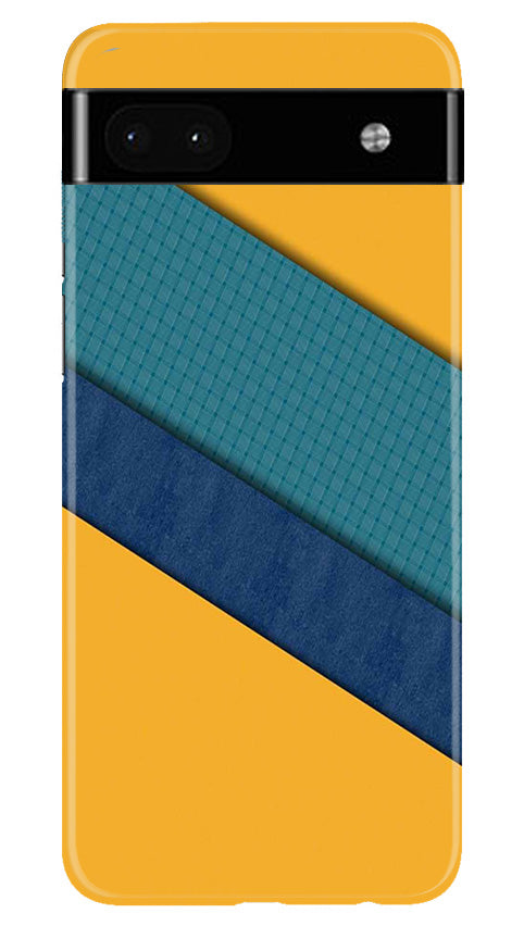 Diagonal Pattern Mobile Back Case for Google Pixel 6a (Design - 329)