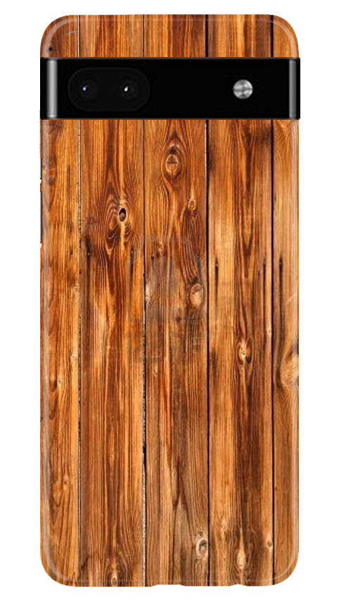 Wooden Texture Mobile Back Case for Google Pixel 6a (Design - 335)