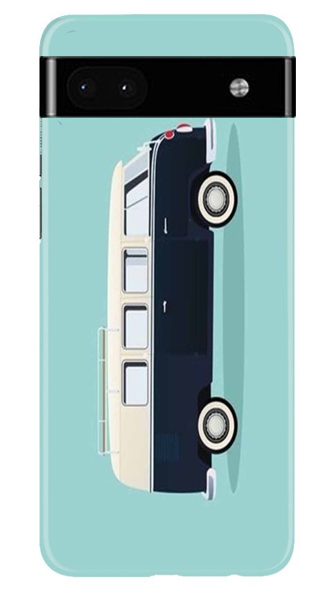 Travel Bus Mobile Back Case for Google Pixel 6a (Design - 338)