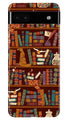 Book Shelf Mobile Back Case for Google Pixel 6a (Design - 348)