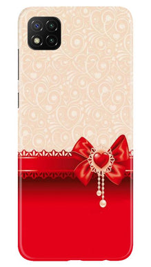 Gift Wrap3 Mobile Back Case for Poco C3 (Design - 36)