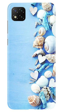 Sea Shells2 Mobile Back Case for Poco C3 (Design - 64)