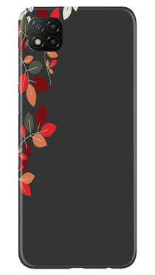 Grey Background Mobile Back Case for Poco C3 (Design - 71)
