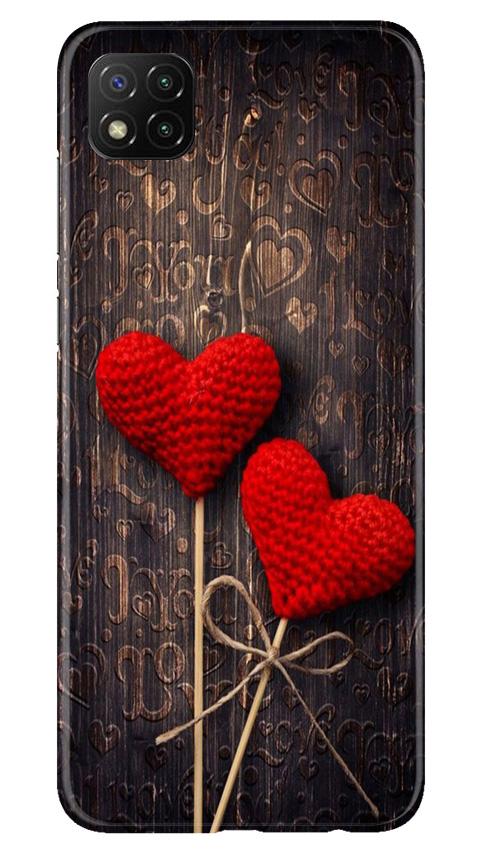 Red Hearts Case for Poco C3