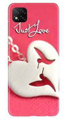Just love Mobile Back Case for Poco C3 (Design - 88)