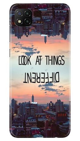 Look at things different Case for Poco C3