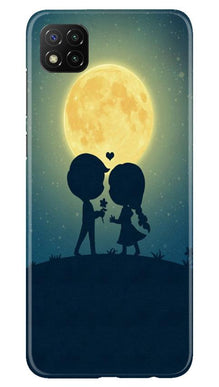 Love Couple Mobile Back Case for Poco C3  (Design - 109)