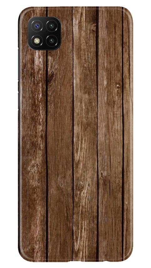 Wooden Look Case for Poco C3(Design - 112)