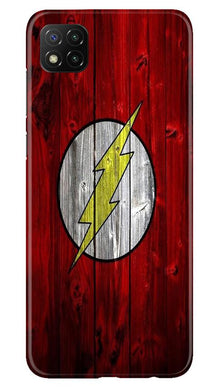 Flash Superhero Mobile Back Case for Poco C3  (Design - 116)
