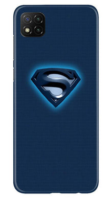 Superman Superhero Mobile Back Case for Poco C3  (Design - 117)
