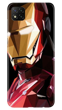 Iron Man Superhero Mobile Back Case for Poco C3  (Design - 122)