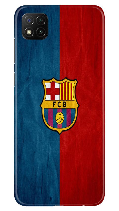 FCB Football Case for Poco C3(Design - 123)