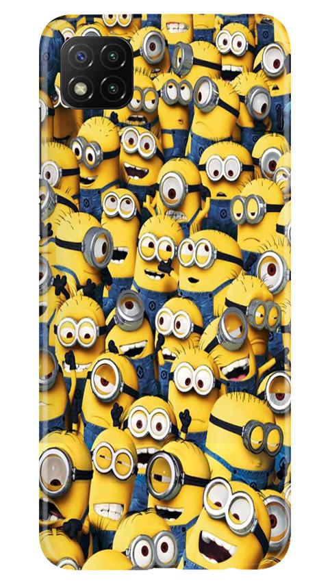 Minions Case for Poco C3  (Design - 126)