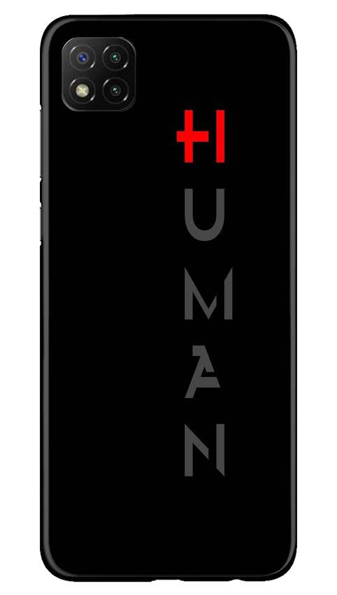 Human Case for Poco C3(Design - 141)