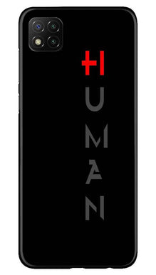 Human Mobile Back Case for Poco C3  (Design - 141)