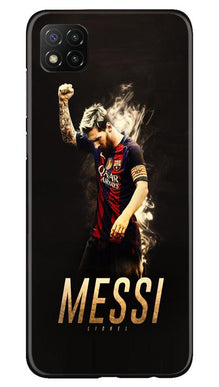 Messi Mobile Back Case for Poco C3  (Design - 163)