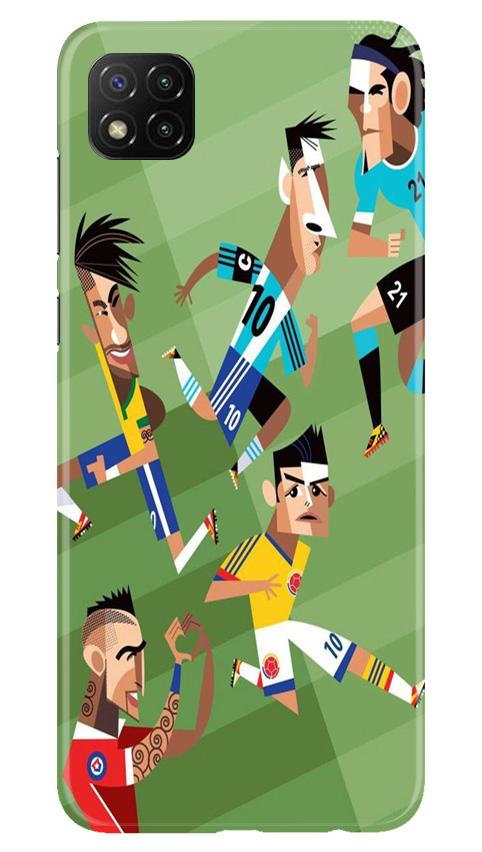 Football Case for Poco C3  (Design - 166)
