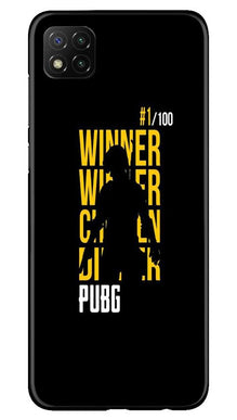 Pubg Winner Winner Mobile Back Case for Poco C3  (Design - 177)