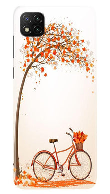 Bicycle Mobile Back Case for Poco C3 (Design - 192)
