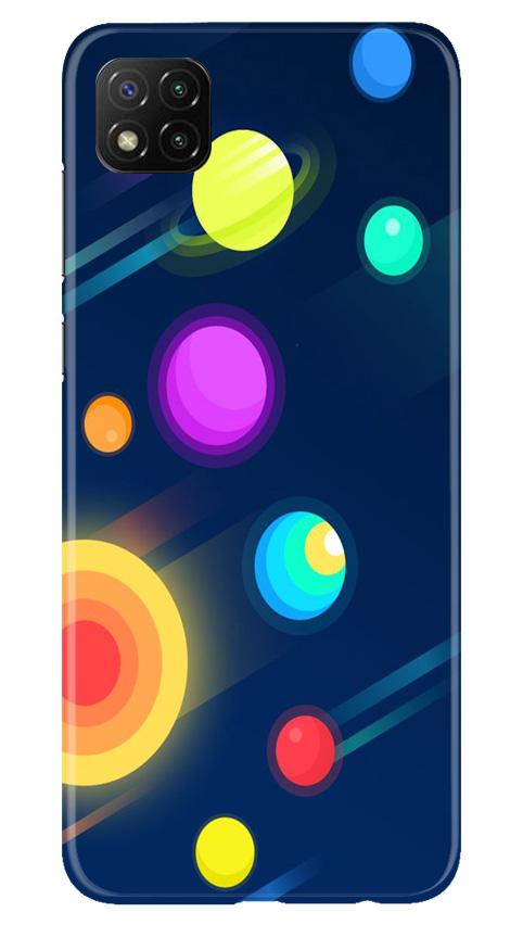 Solar Planet Case for Poco C3 (Design - 197)