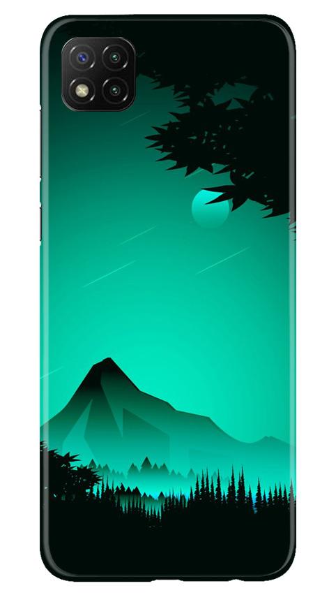 Moon Mountain Case for Poco C3 (Design - 204)