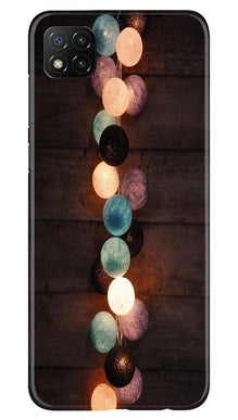 Party Lights Mobile Back Case for Poco C3 (Design - 209)