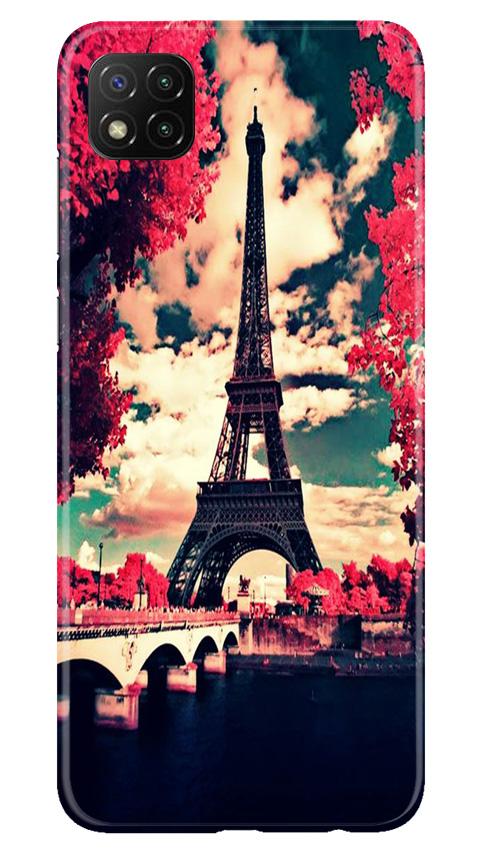 Eiffel Tower Case for Poco C3 (Design No. 212)