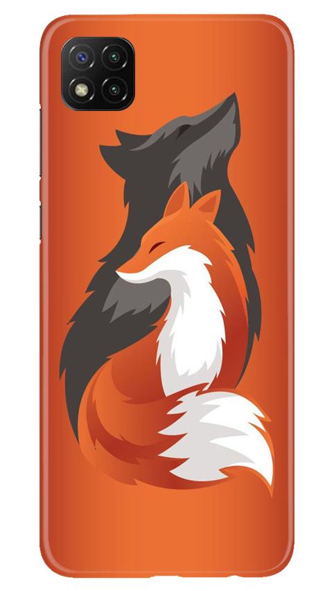 Wolf  Case for Poco C3 (Design No. 224)