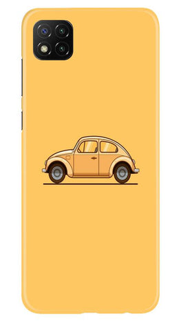 Vintage Car Case for Poco C3 (Design No. 262)