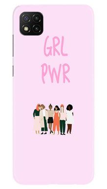 Girl Power Mobile Back Case for Poco C3 (Design - 267)