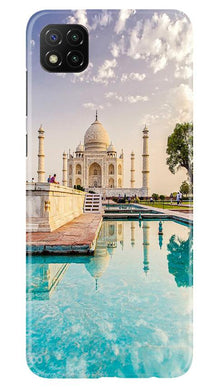 Taj Mahal Mobile Back Case for Poco C3 (Design - 297)