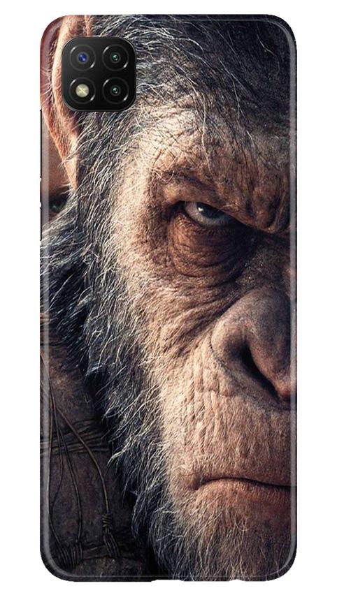 Angry Ape Mobile Back Case for Poco C3 (Design - 316)