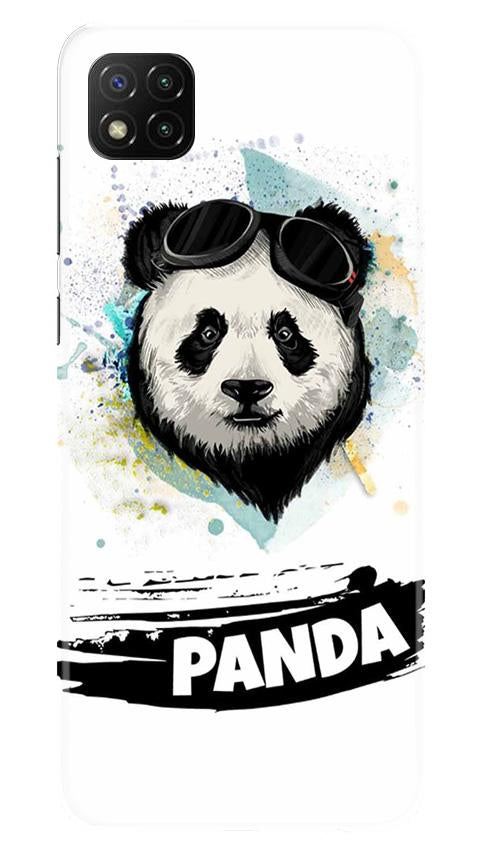 Panda Mobile Back Case for Poco C3 (Design - 319)