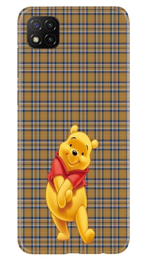 Pooh Mobile Back Case for Poco C3 (Design - 321)