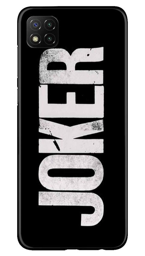 Joker Mobile Back Case for Poco C3 (Design - 327)