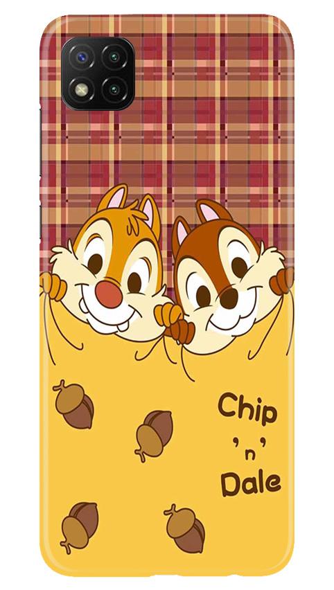 Chip n Dale Mobile Back Case for Poco C3 (Design - 342)