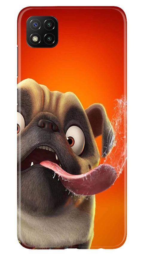 Dog Mobile Back Case for Poco C3 (Design - 343)