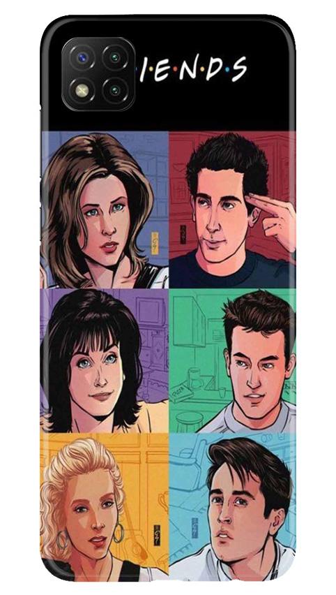 Friends Mobile Back Case for Poco C3 (Design - 357)