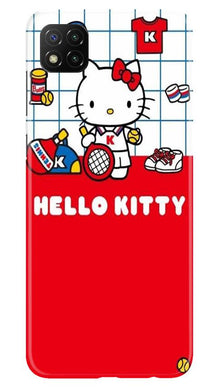 Hello Kitty Mobile Back Case for Poco C3 (Design - 363)
