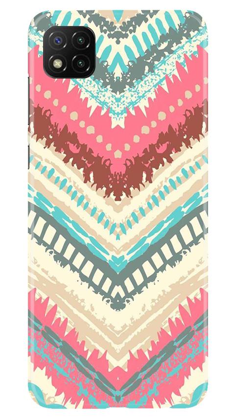 Pattern Mobile Back Case for Poco C3 (Design - 368)