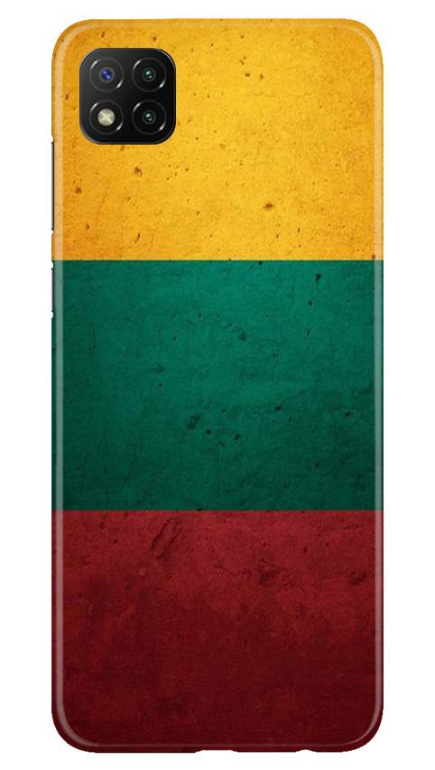 Color Pattern Mobile Back Case for Poco C3 (Design - 374)