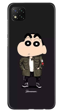 Shin Chan Mobile Back Case for Poco C3 (Design - 391)