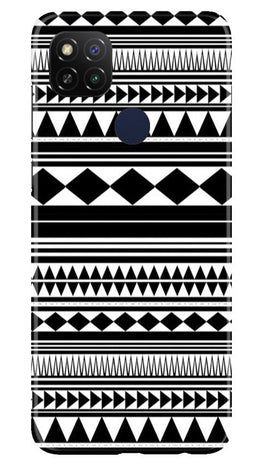 Black white Pattern Case for Poco C31