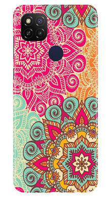 Rangoli art Mobile Back Case for Poco C31 (Design - 6)